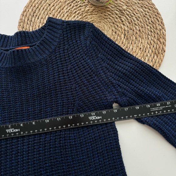 Joe Fresh Blue Long Sleeve Knit‎ Sweater Top Size Small - Picture 5 of 9